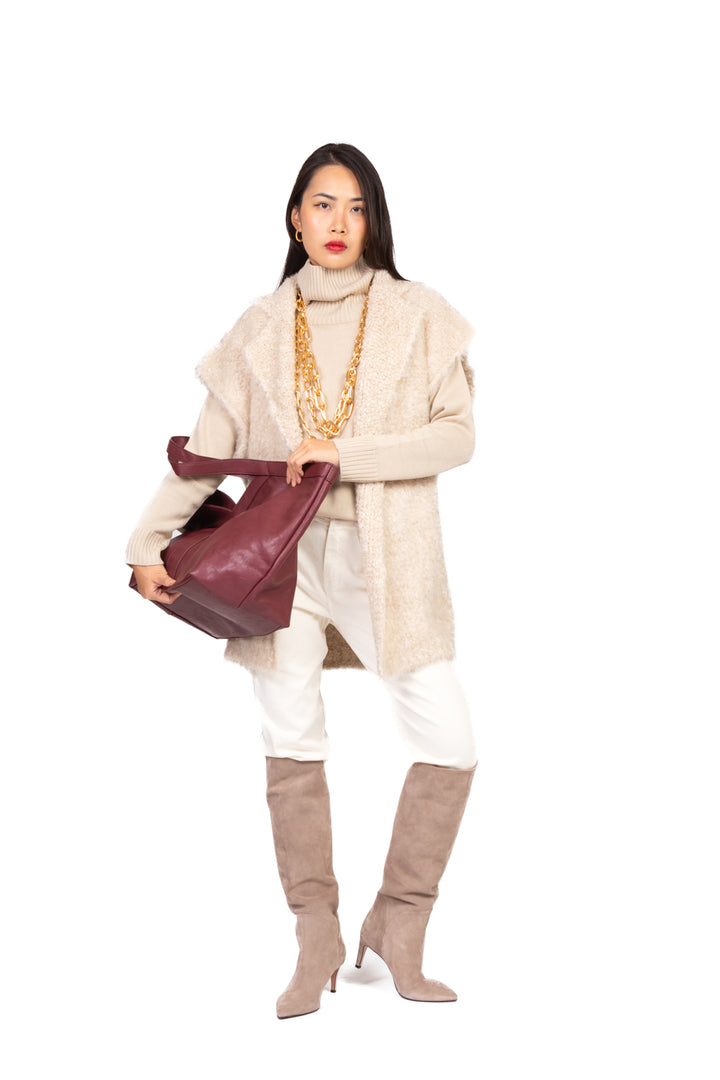 Kontatto - Giacca in bouclé doppiopetto Art. 3M0921CN