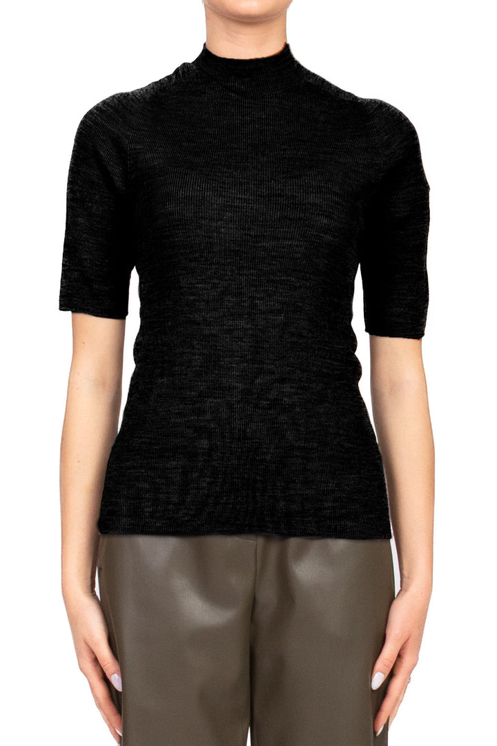 Have One - Maglia costine lupetto mezza manica Art. MTA-P100