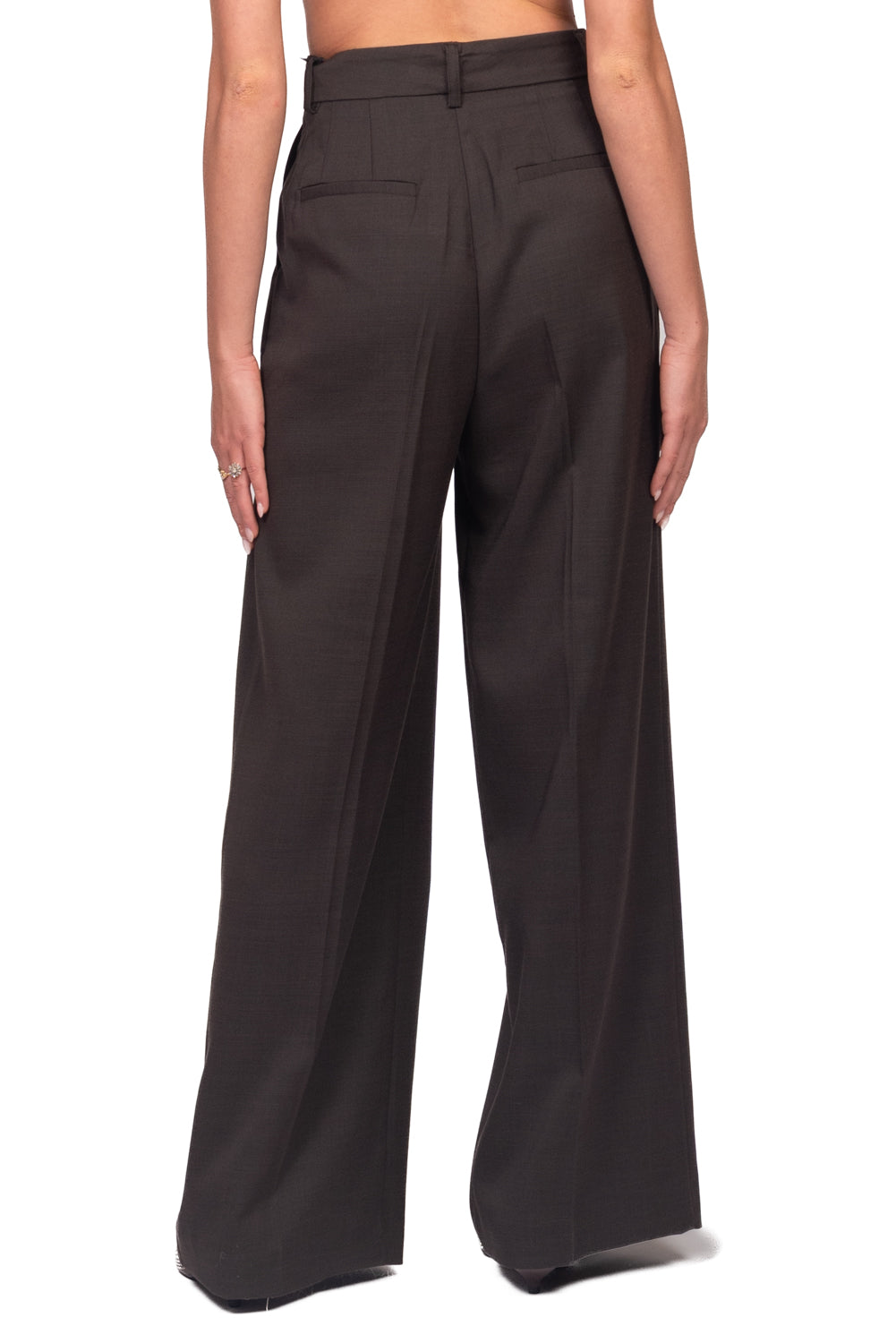 Vicolo - Pantalone palazzo con pinces Art. TAC0148