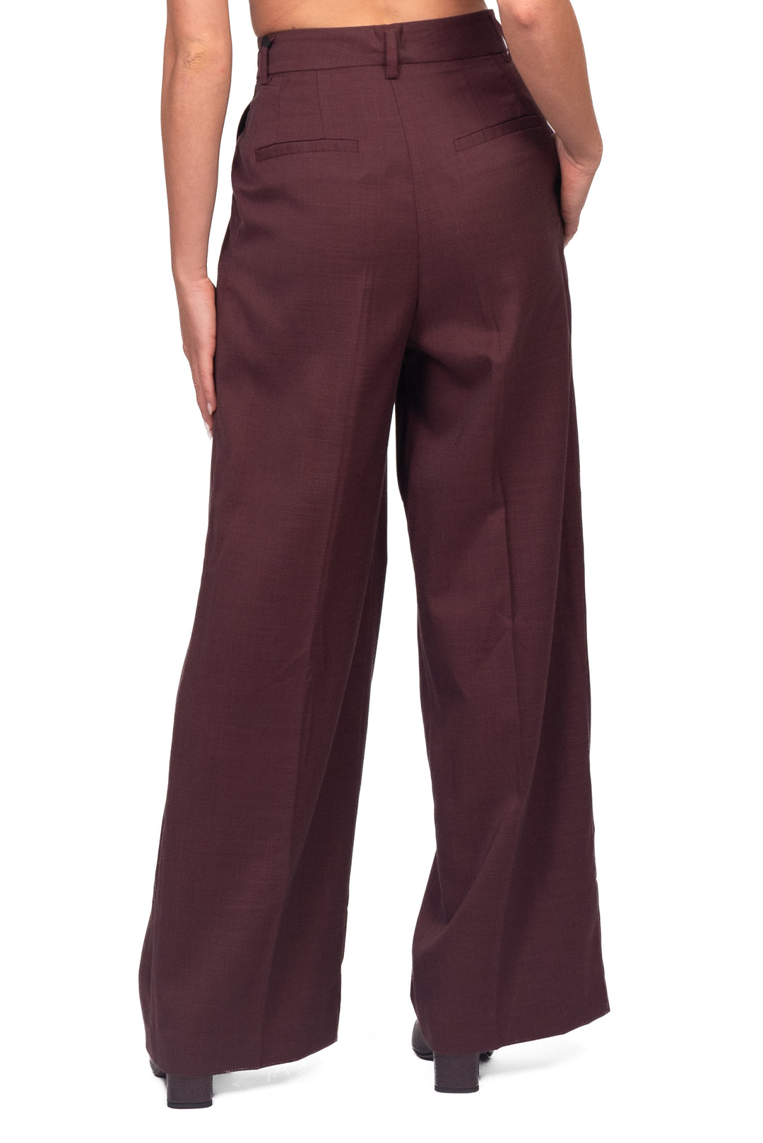 Vicolo - Pantalone palazzo con pinces Art. TAC0148
