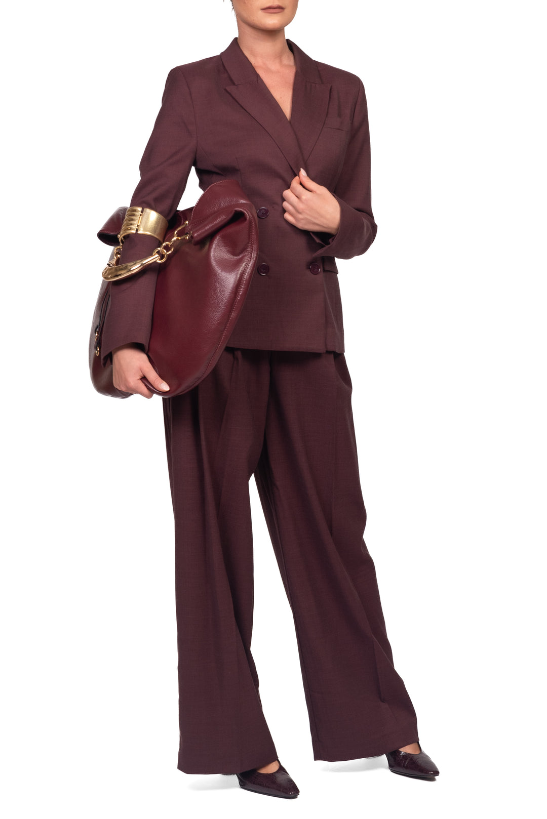 Vicolo - Pantalone palazzo con pinces Art. TAC0148