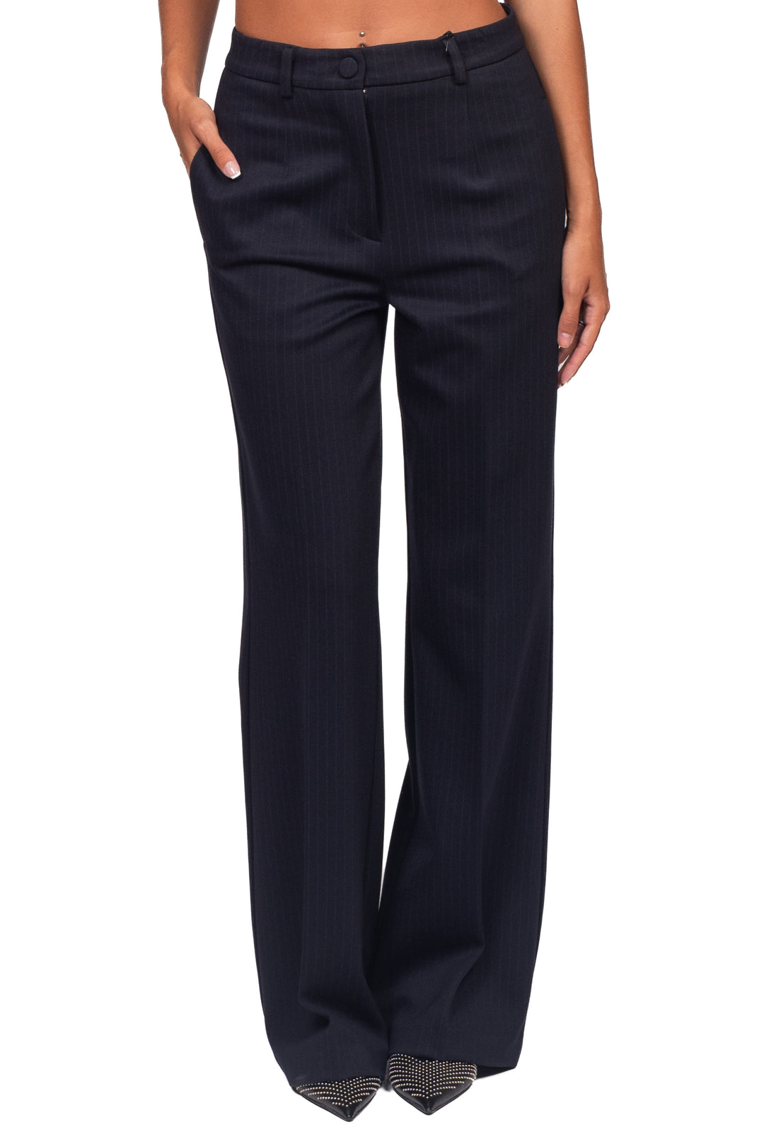 Vicolo - Pantalone gessato punto milano Art. TAC0210