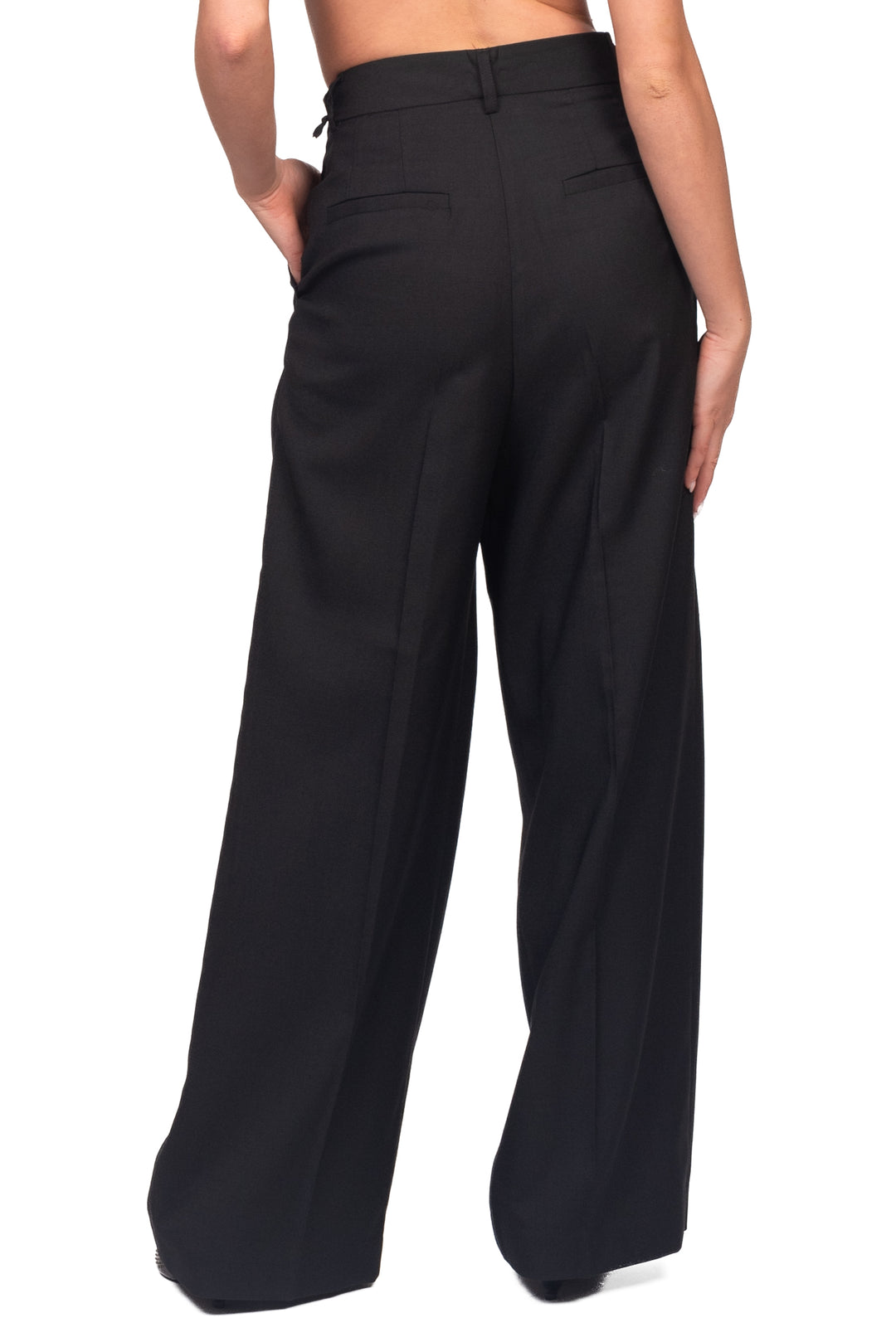 Vicolo - Pantalone palazzo con pinces Art. TAC0148