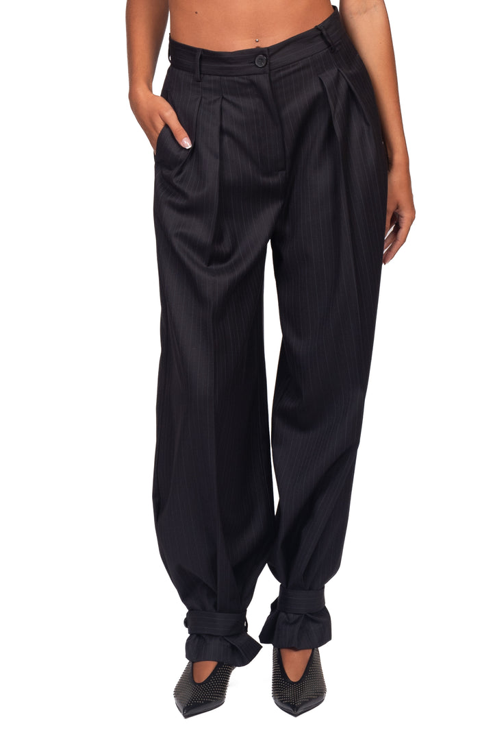 Vicolo - Pantalone palazzo gessato Art. TAC0108