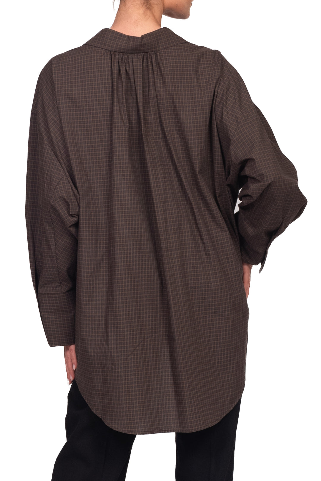 Vicolo - Twin set camicia e bralette a quadretti Art. TAC1032