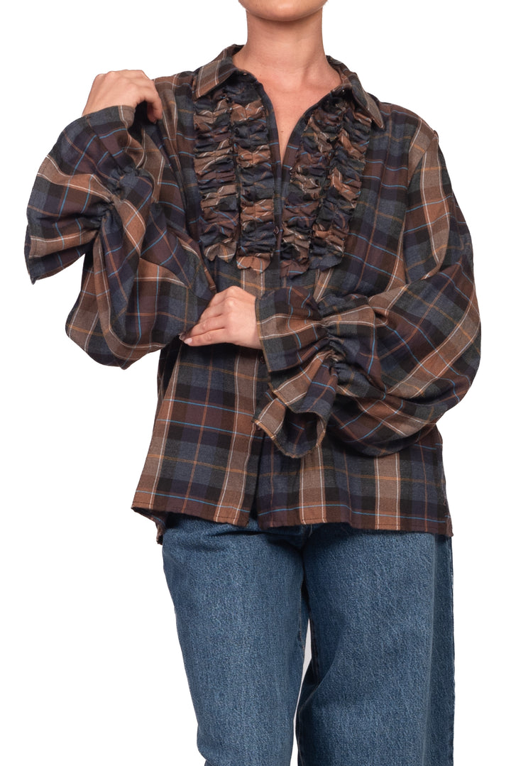 Vicolo - Camicia check con rouge davanti Art. TAC0142