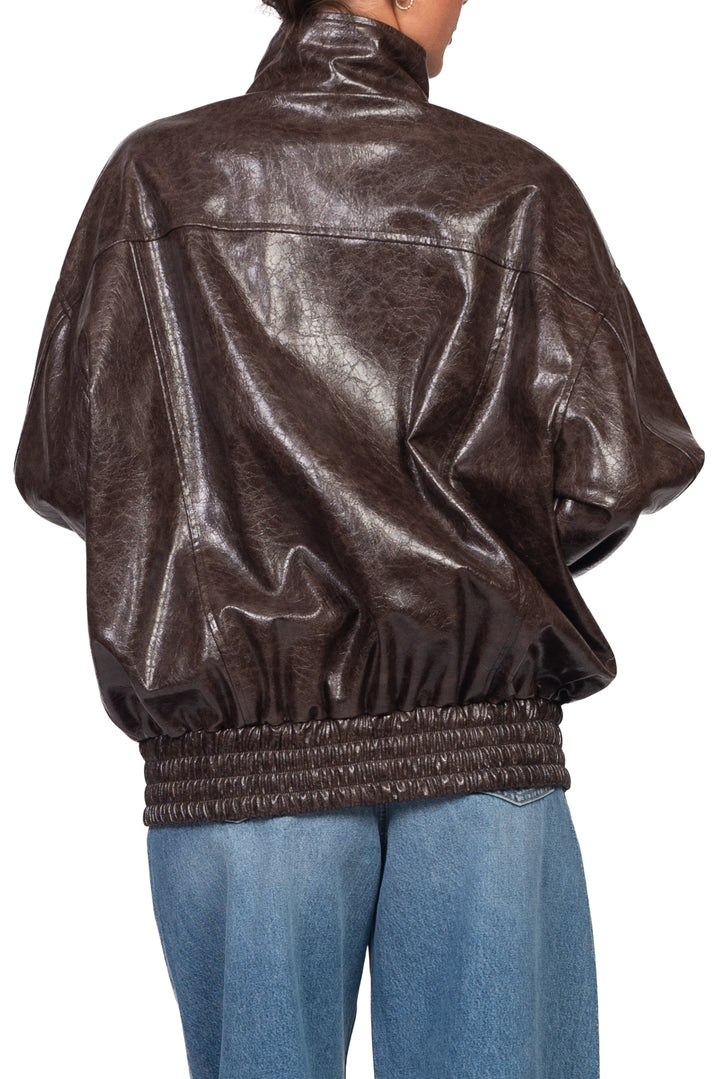 Vicolo - Bomber ecopelle con tasconi Art. TAC0757