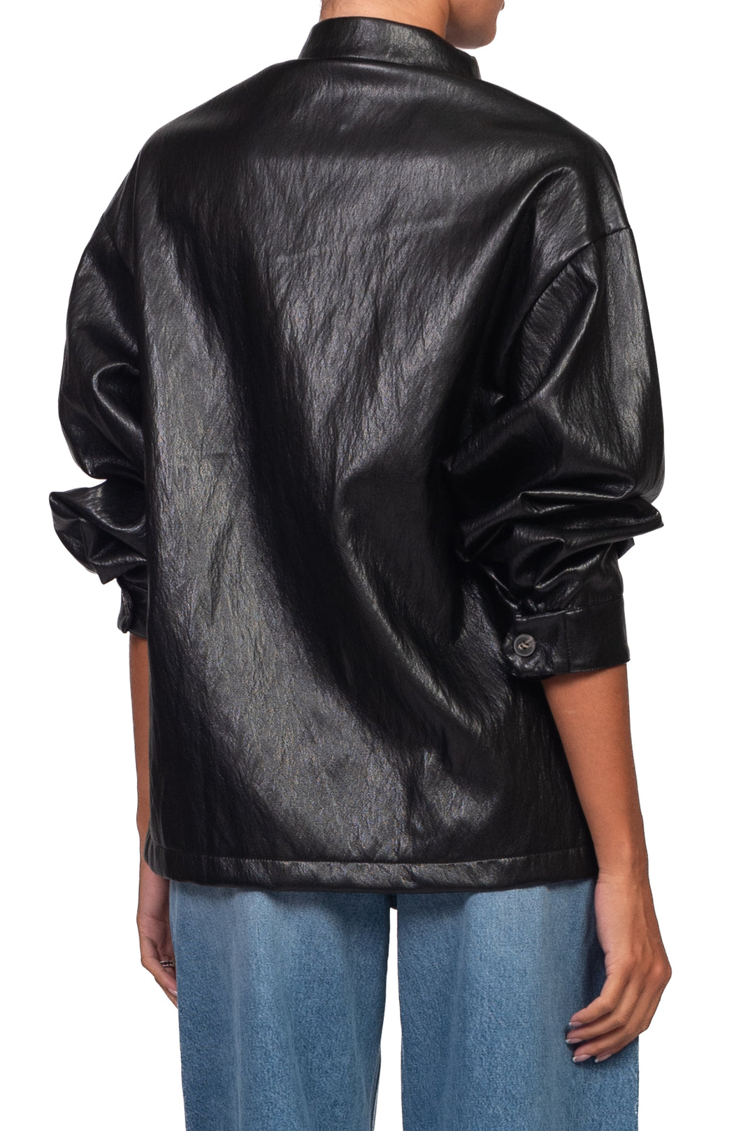 Vicolo - Giacca camicia ecopelle Art. TAC0337