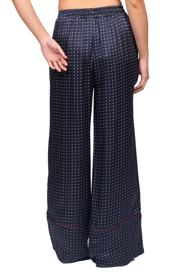 Tensione In - Pantalone satin fantasia Art. 40366