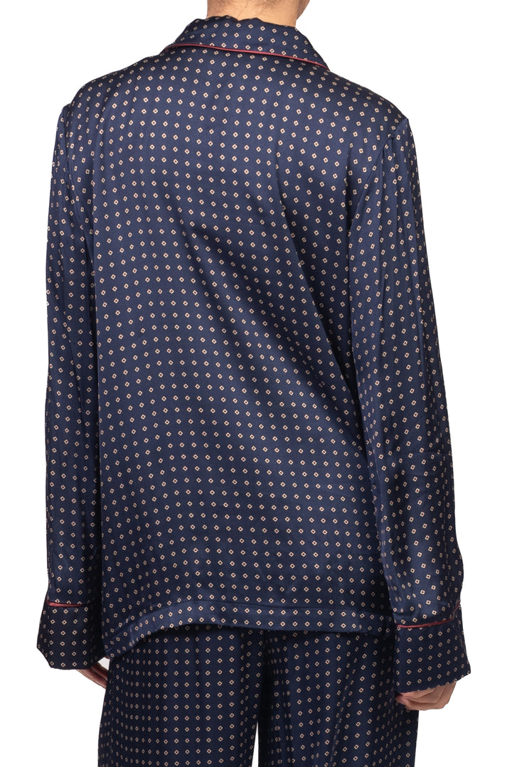 Tensione In - Camicia satin fantasia Art. 40365