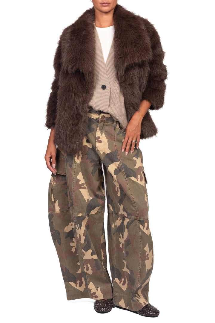 Tensione In - Pantalone barrel camouflage Art. LR636