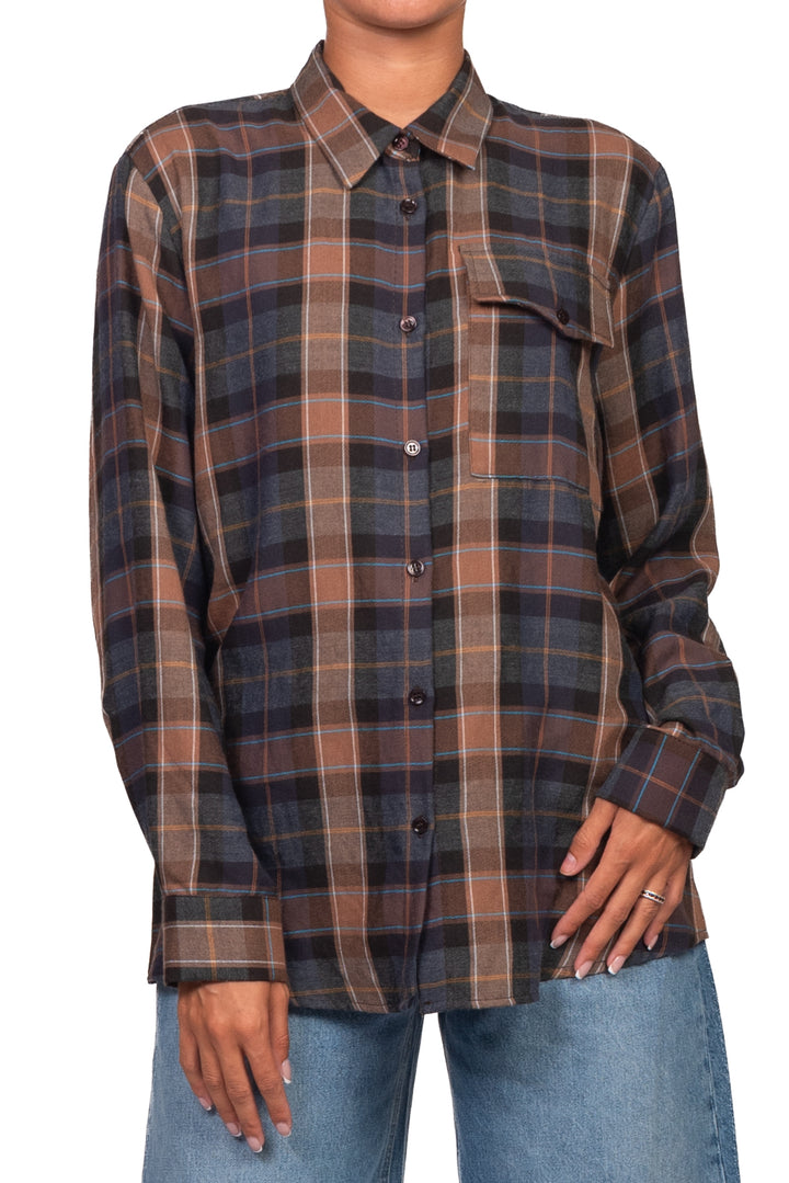 Vicolo - Camicia fantasia check con taschino Art. TAC0477