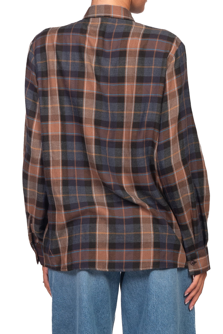 Vicolo - Camicia fantasia check con taschino Art. TAC0477