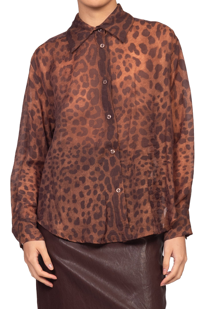 Tensione In - Camicia animalier Art. FW260024