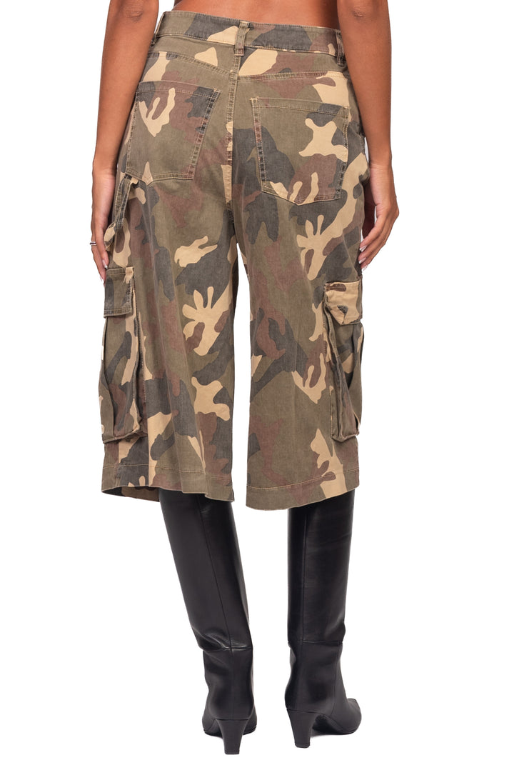 Tensione In - Bermuda cargo camouflage Art. LR682