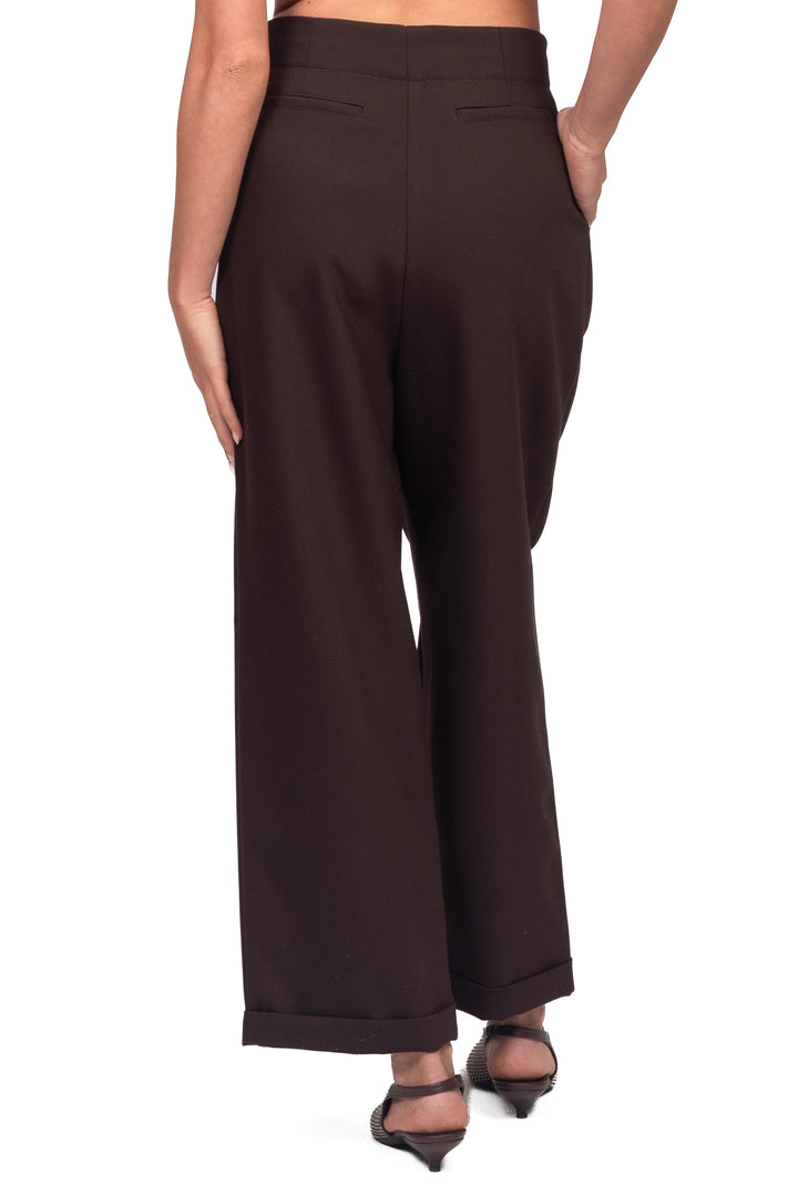 Tensione In - Pantalone baggy con risvolto Art. 27P6117