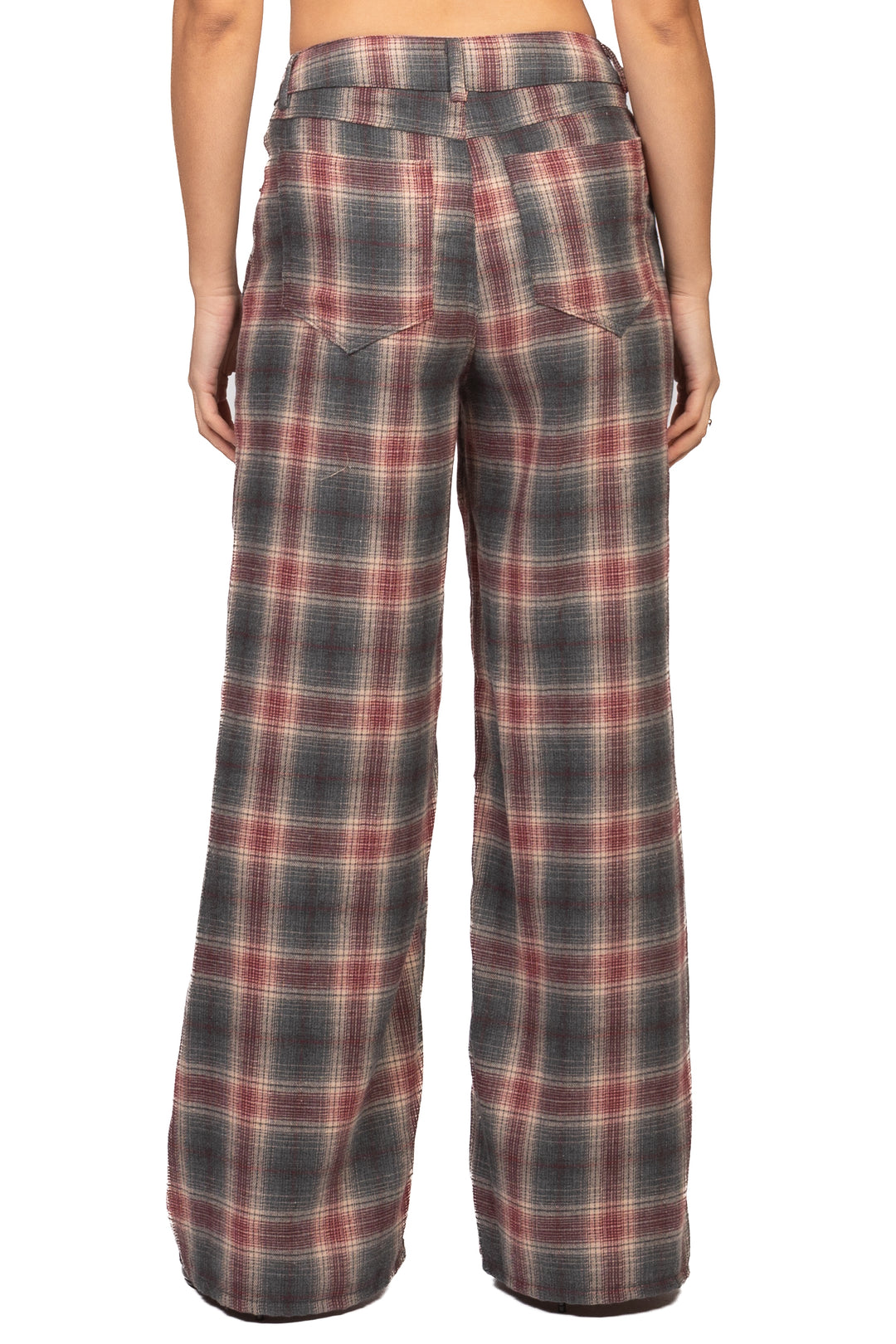 Tensione In - Pantalone palazzo check Art. W26P489