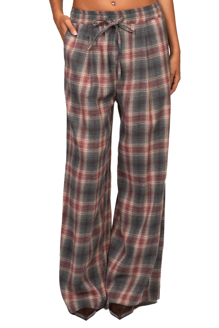Vicolo - Pantalone check con coulisse Art. TAC1014