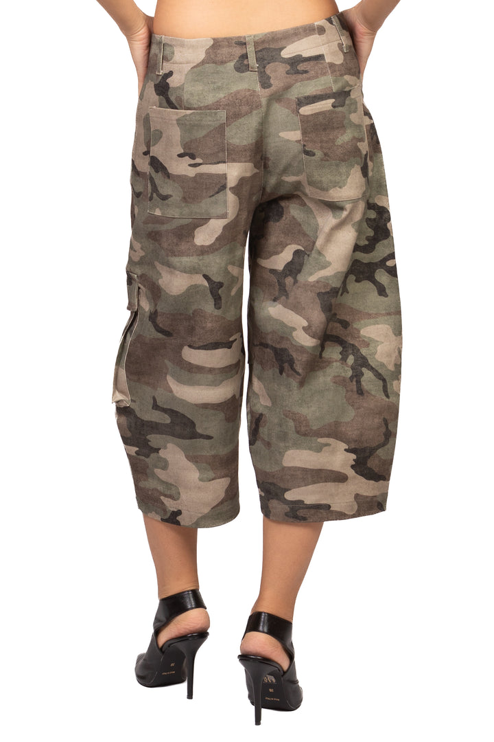 Tensione In - Bermuda cargo camouflage Art. 40348