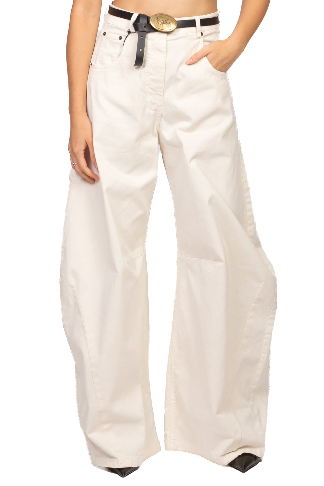 Tensione In - Pantalone barrel ampio Art. W26P232