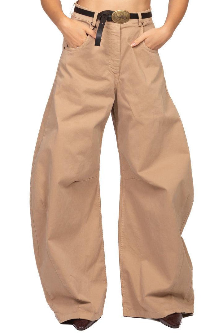 Tensione In - Pantalone barrel ampio Art. W26P232