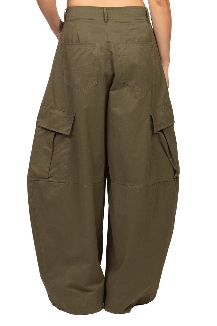 Tensione In - Pantalone barrel cargo Art. KN656