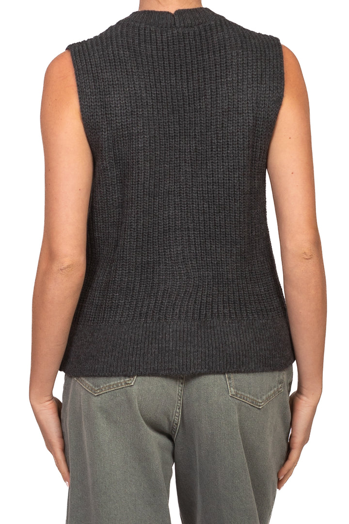 Vicolo - Gilet in maglia con bottoni Art. 5AC5029