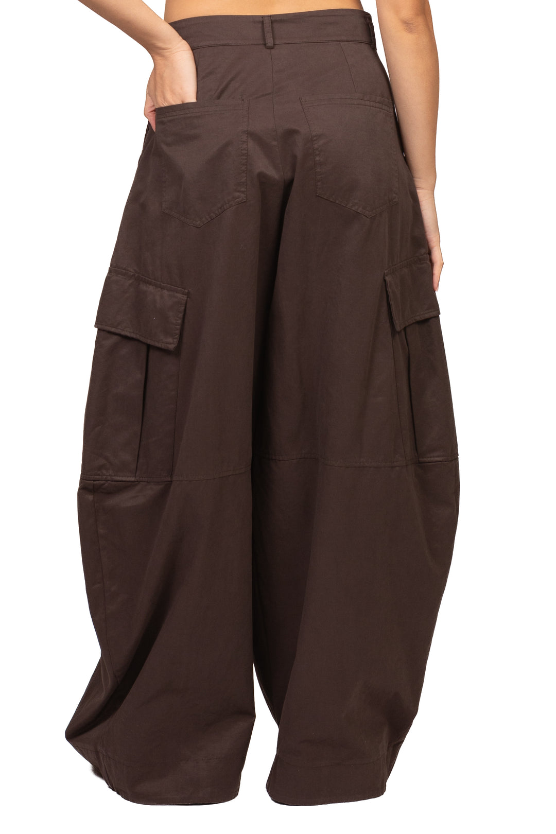 Tensione In - Pantalone barrel cargo Art. KN656