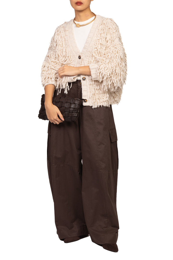 Vicolo - Cardigan con frange Art. 3AC3038