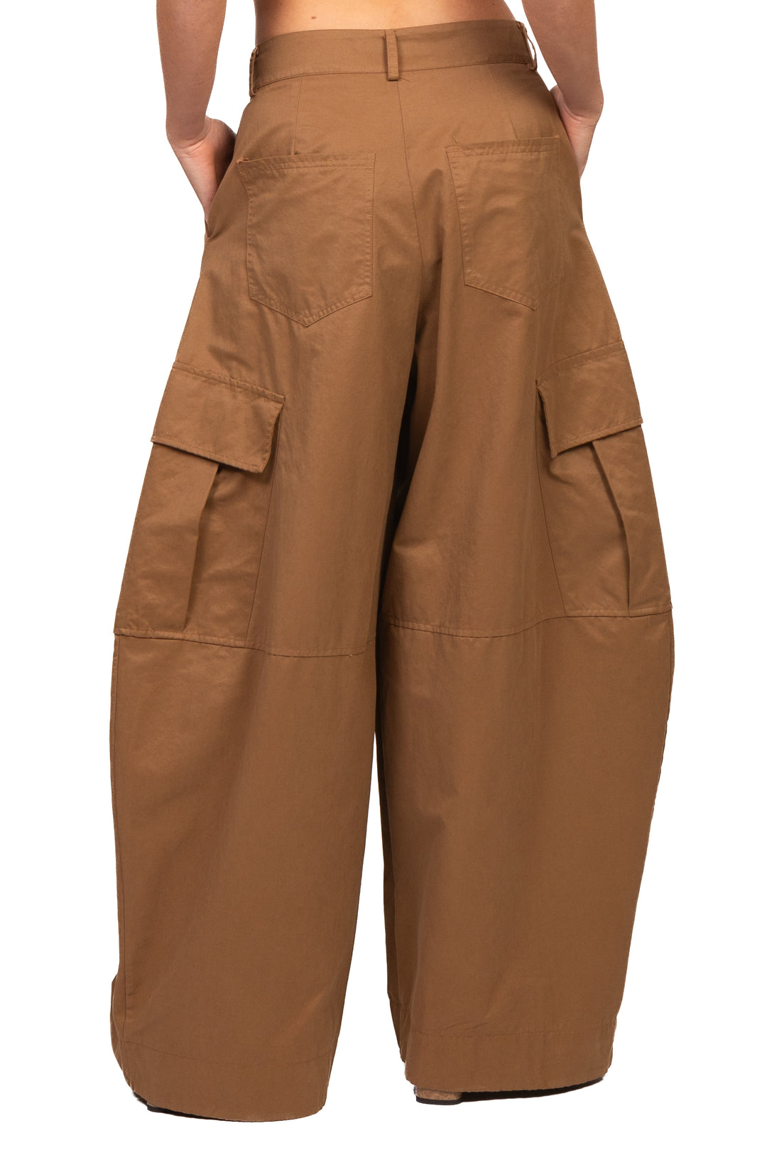 Tensione In - Pantalone barrel cargo Art. KN656