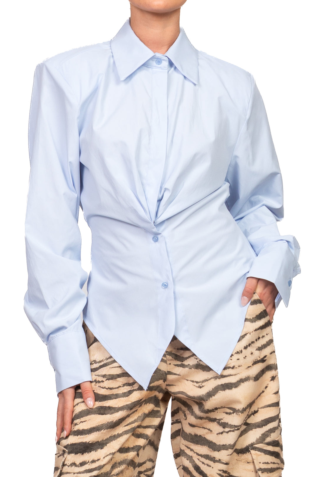 Tensione In - Camicia sfiancata con spalline Art. FW260033