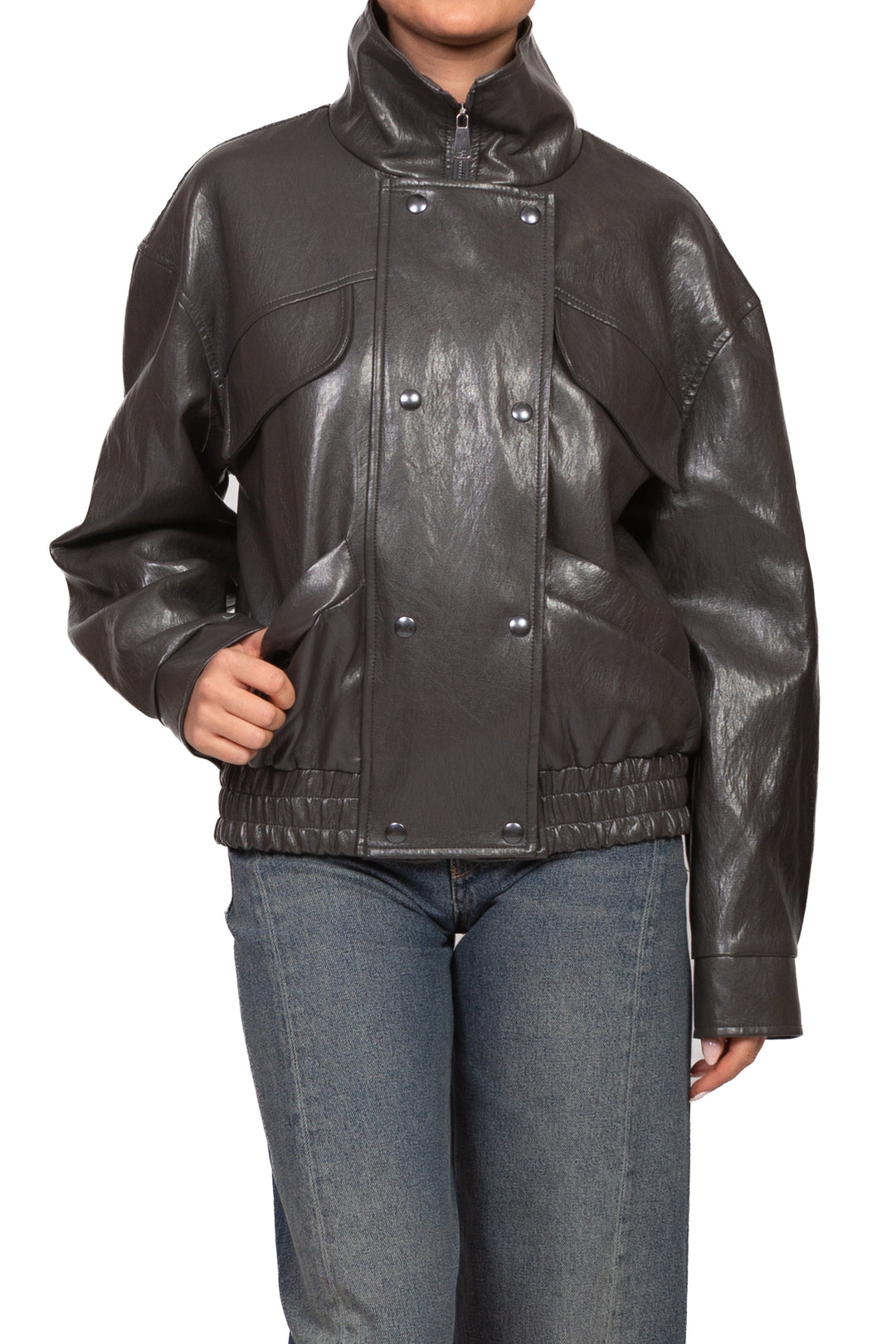 Tensione In - Bomber ecopelle Art. 226053