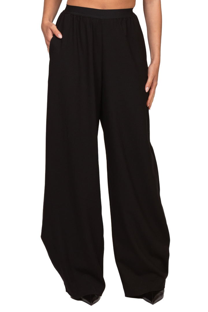 Tensione In - Pantalone barrel con elastico Art. W26P221