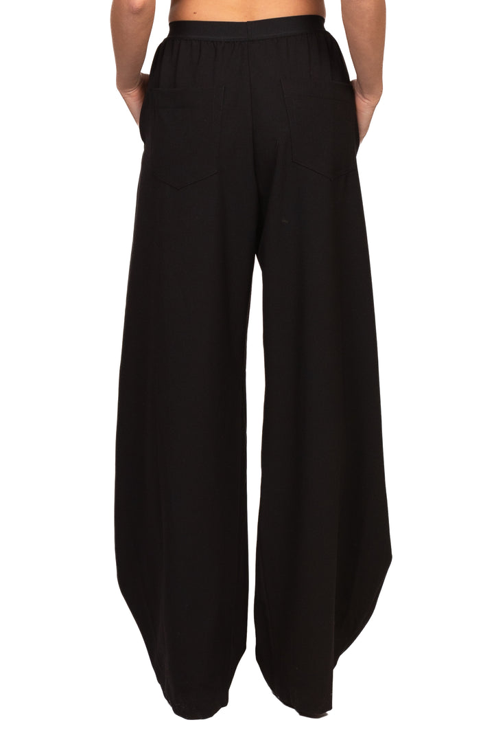 Tensione In - Pantalone barrel con elastico Art. W26P221