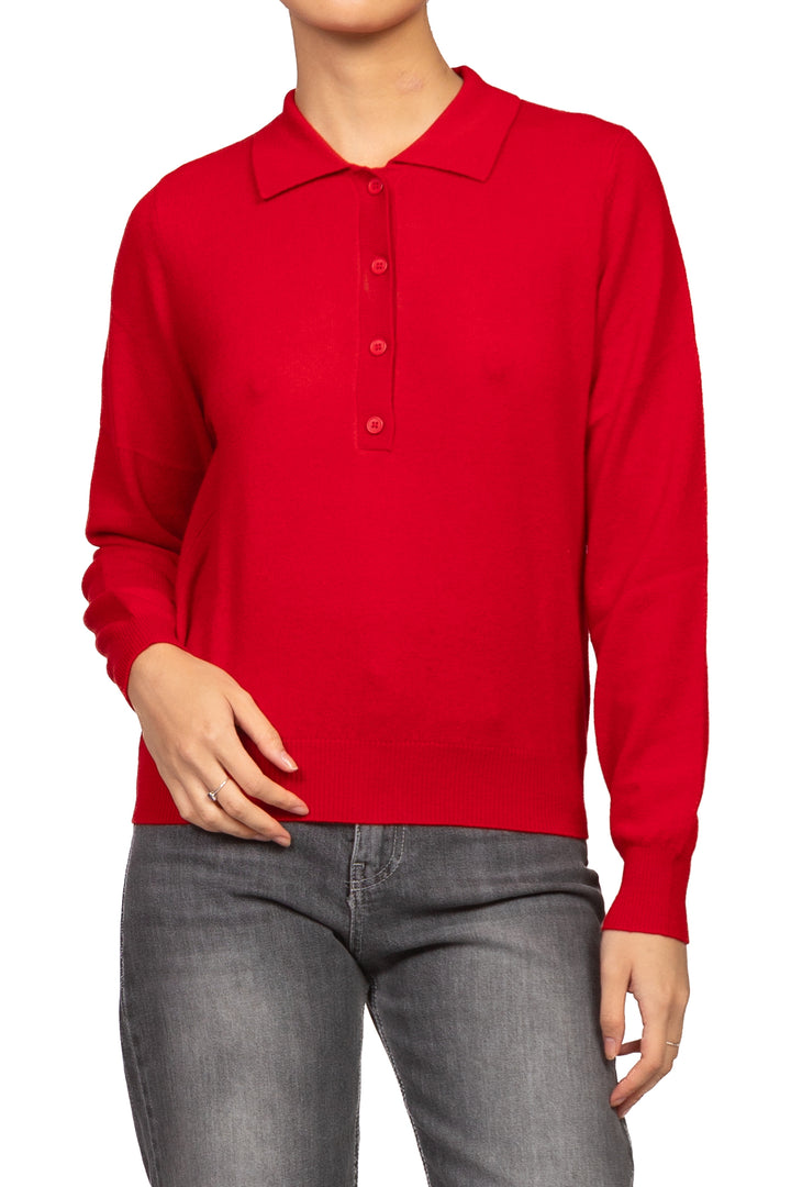 Tensione In - Maglia polo in lana Art. WL1028AI26