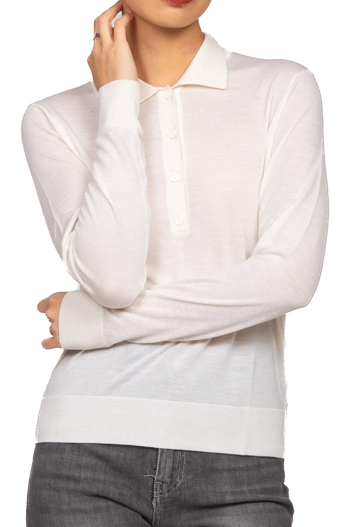Tensione In - Maglia polo in lana Art. MLN23AI26