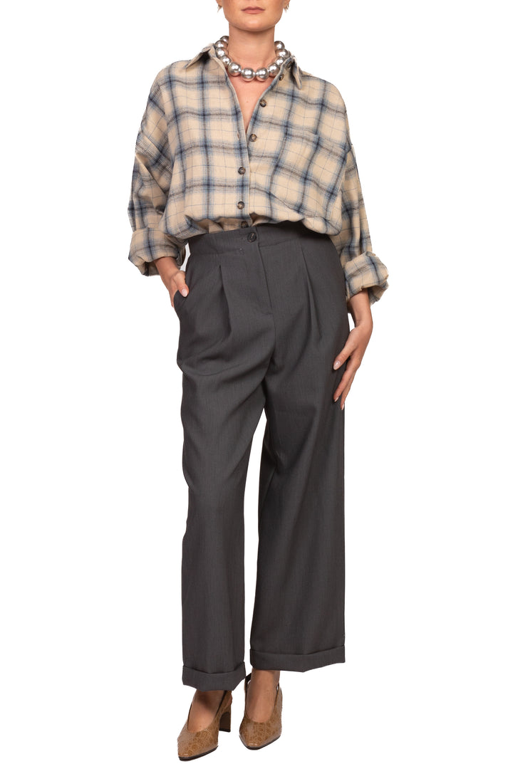 Tensione In - Camicia over check Art. W26C488