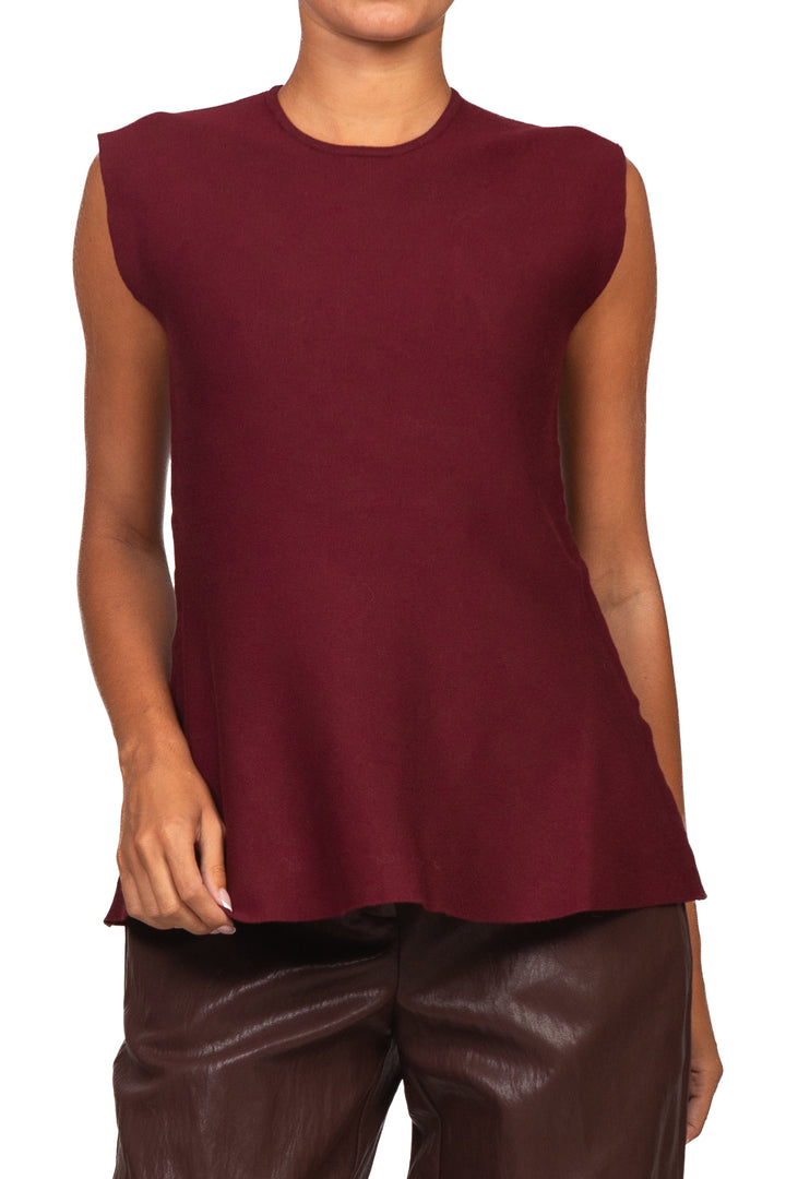 Kontatto - Top in maglia sfiancato Art. 3M1843C