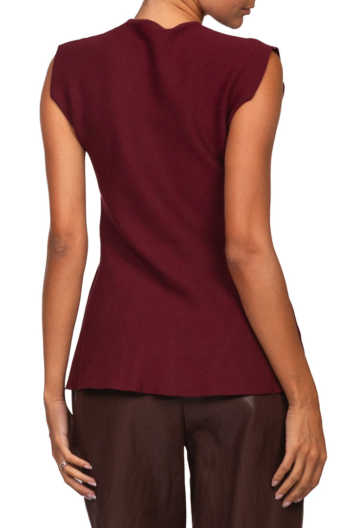 Kontatto - Top in maglia sfiancato Art. 3M1843C