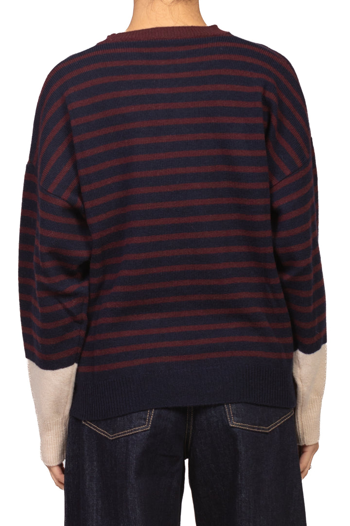 Kontatto - Maglia rigata in lana Art. 3M1840C