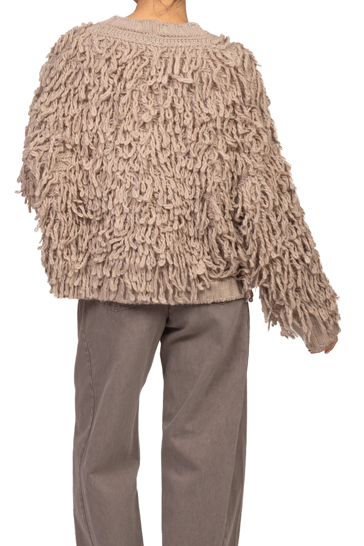 Vicolo - Cardigan con frange Art. 3AC3038