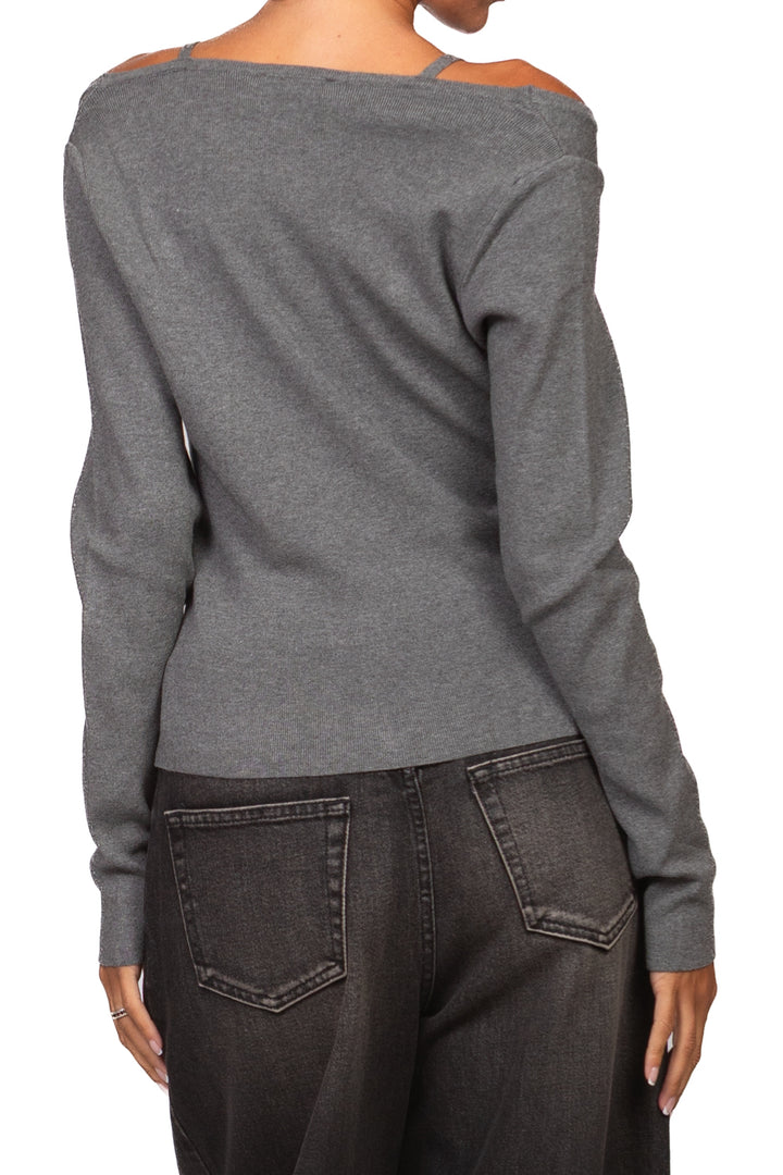 Kontatto - Maglia intarsi pizzo Art. 3M1845C