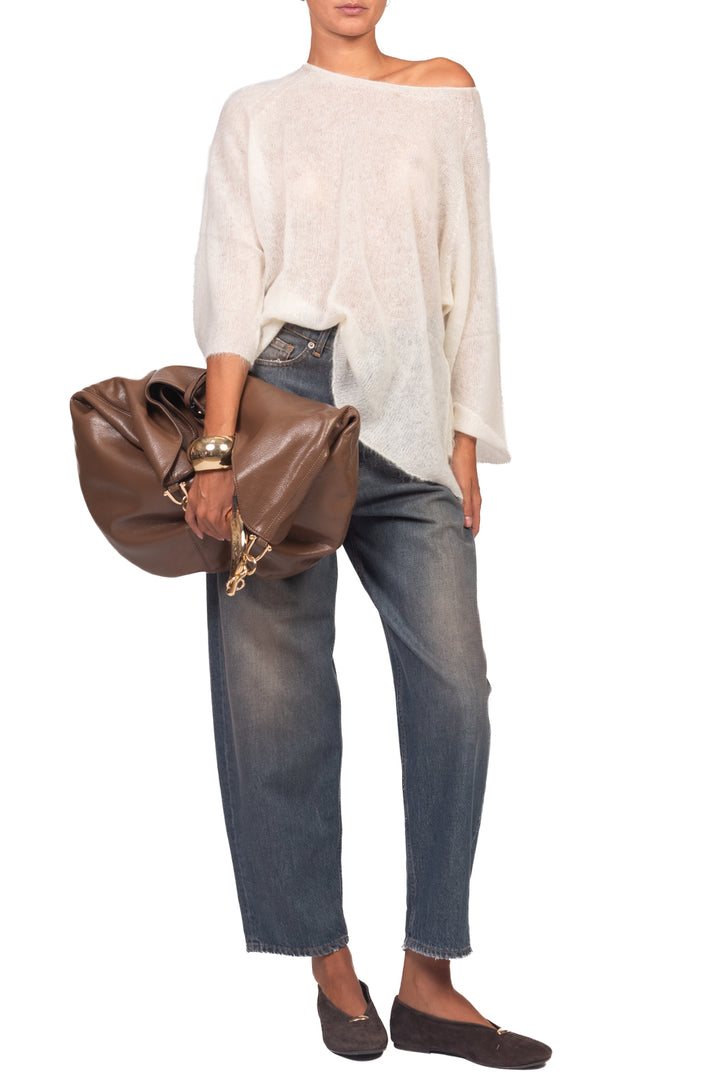 Kontatto - Maglia manica 3/4 misto alpaca Art. 3M1770C