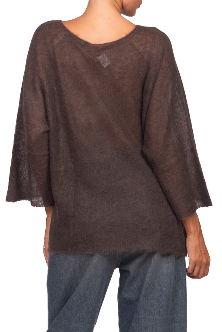 Kontatto - Maglia manica 3/4 misto alpaca Art. 3M1770C
