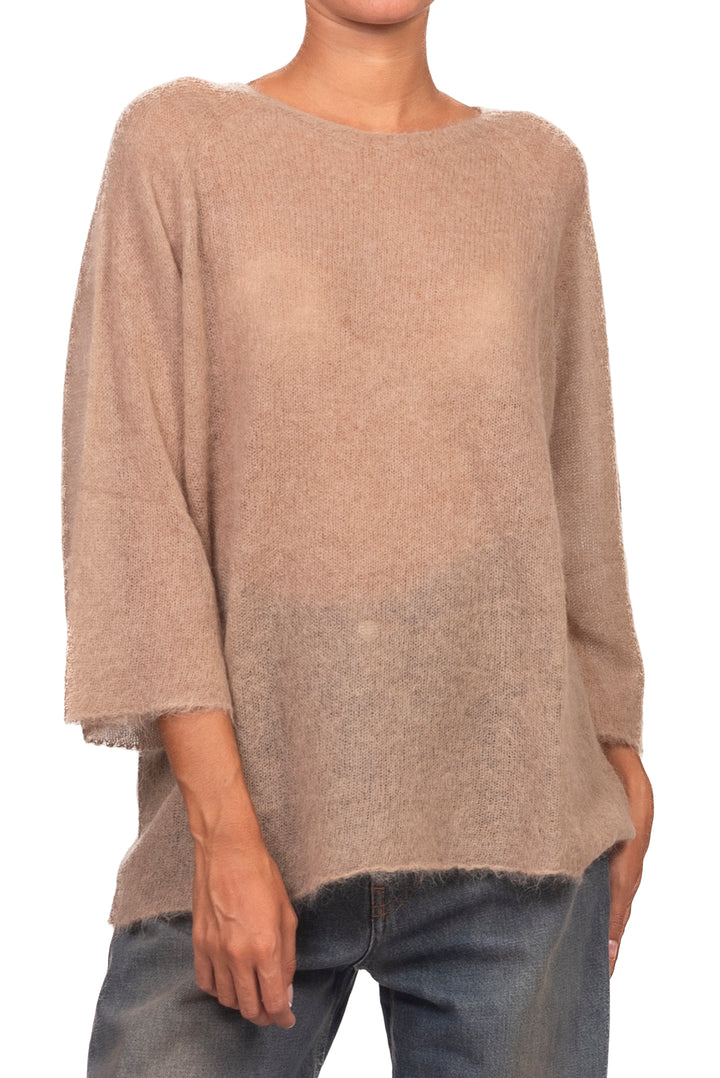 Kontatto - Maglia manica 3/4 misto alpaca Art. 3M1770C