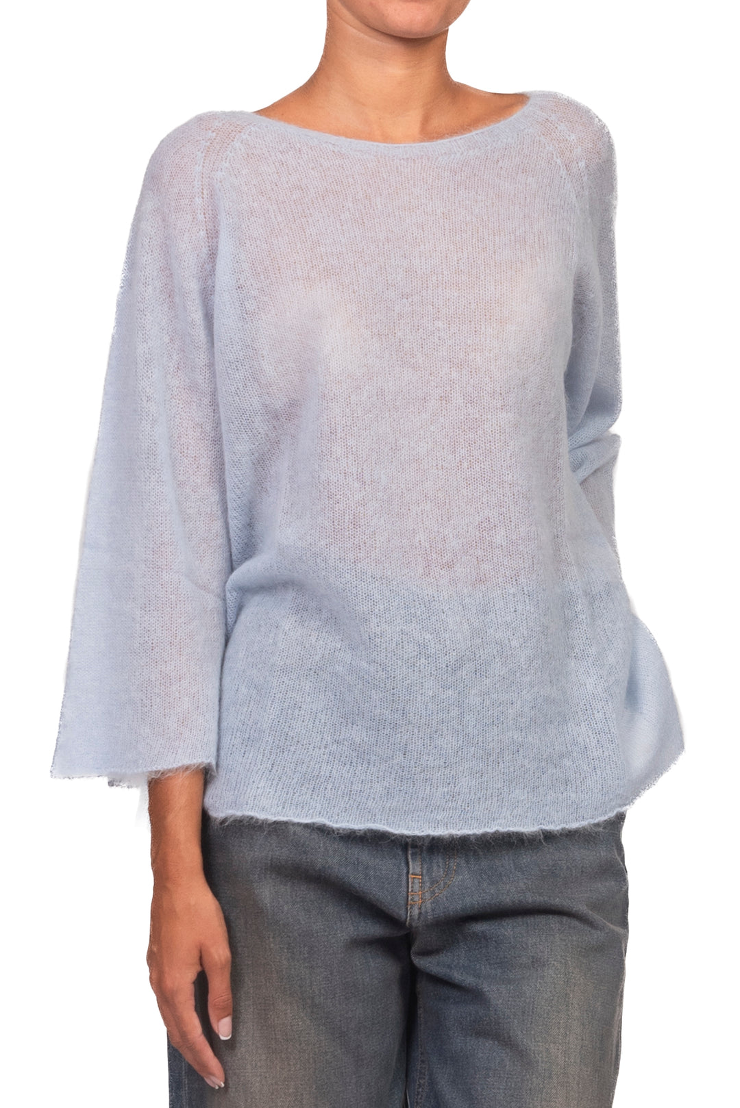 Kontatto - Maglia manica 3/4 misto alpaca Art. 3M1770C