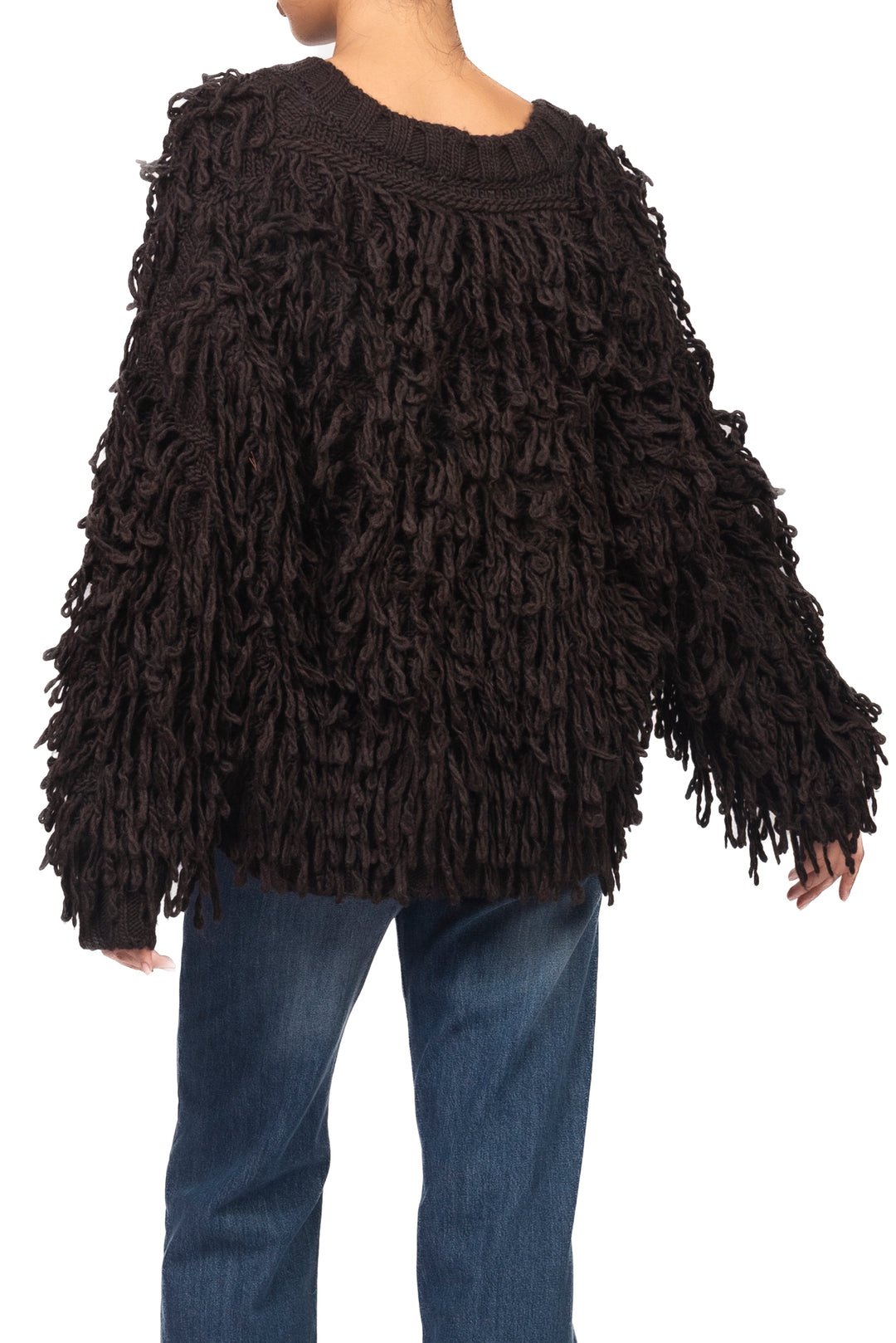 Vicolo - Cardigan con frange Art. 3AC3038
