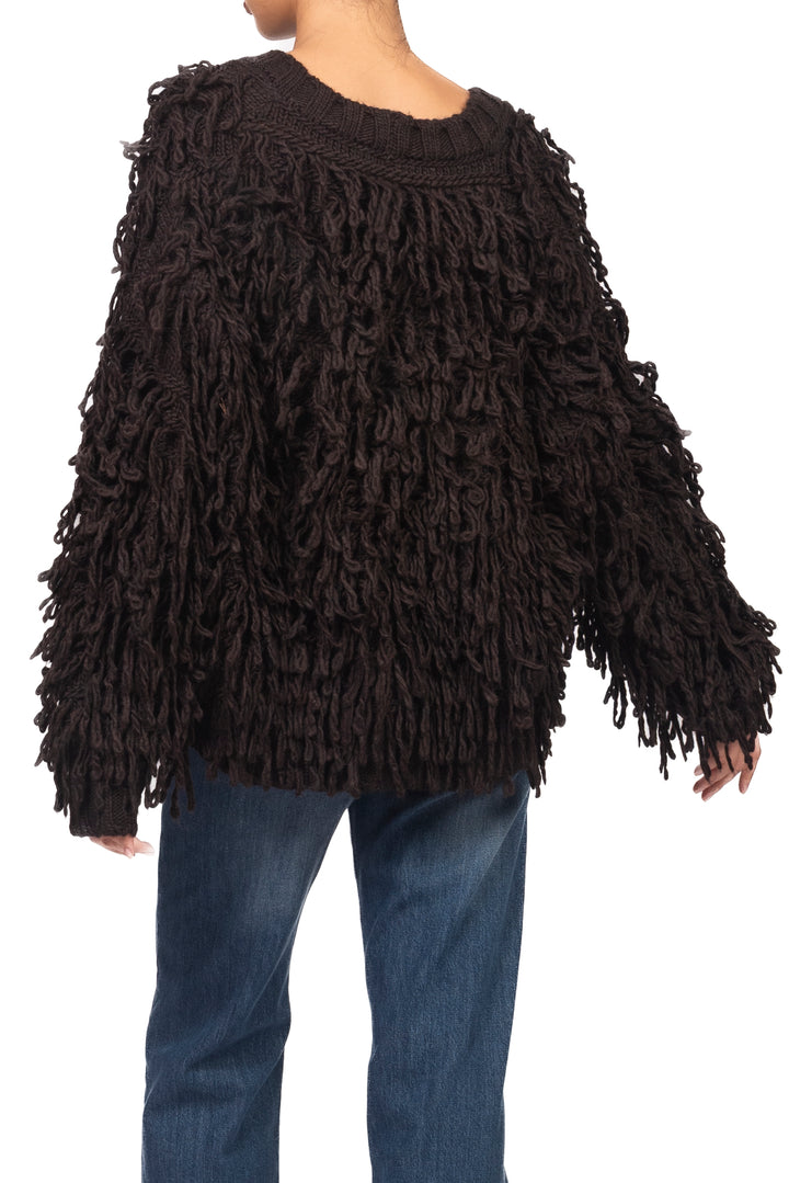 Vicolo - Cardigan con frange Art. 3AC3038