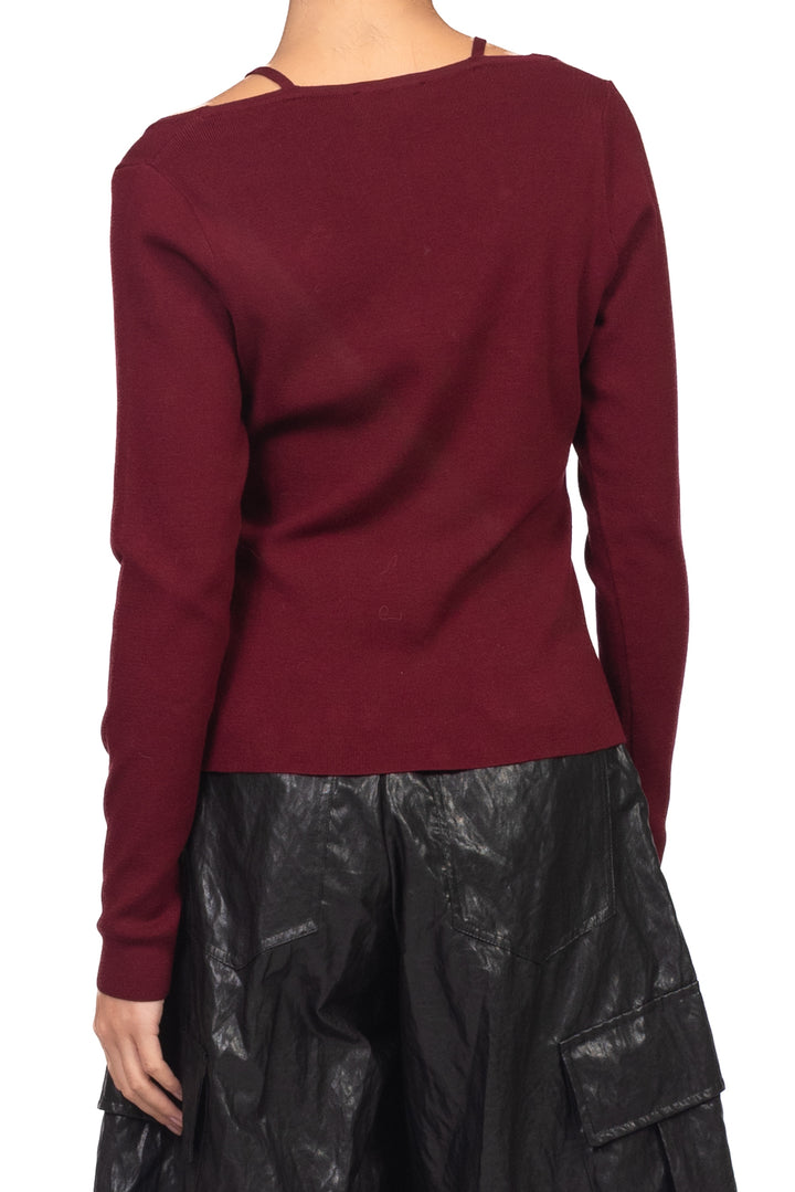 Kontatto - Maglia intarsi pizzo Art. 3M1845C