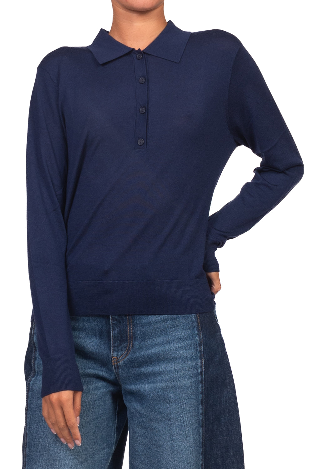 Tensione In - Maglia polo in lana Art. MLN23AI26